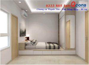 Hoàn thành phòng Ngủ Căn hộ Chị Hạnh – Chung cư Thạnh Tân – Dĩ An – Bình Dương Hoàn thành phòng Ngủ Căn hộ Chị Hạnh – Chung cư Thạnh Tân – Dĩ An – Bình Dương