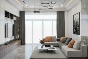 Hoàn thành phòng khách Căn hộ Chị Hạnh – Chung cư Thạnh Tân – Dĩ An – Bình Dương Hoàn thành phòng khách Căn hộ Chị Hạnh – Chung cư Thạnh Tân – Dĩ An – Bình Dương