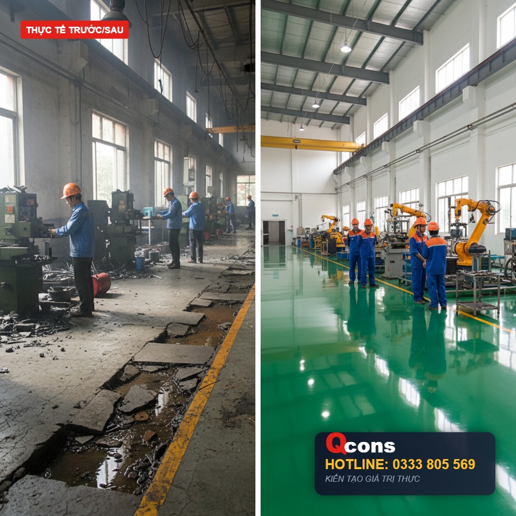 Dịch vụ sửa chữa bảo trì nhà kho, nhà xưởng