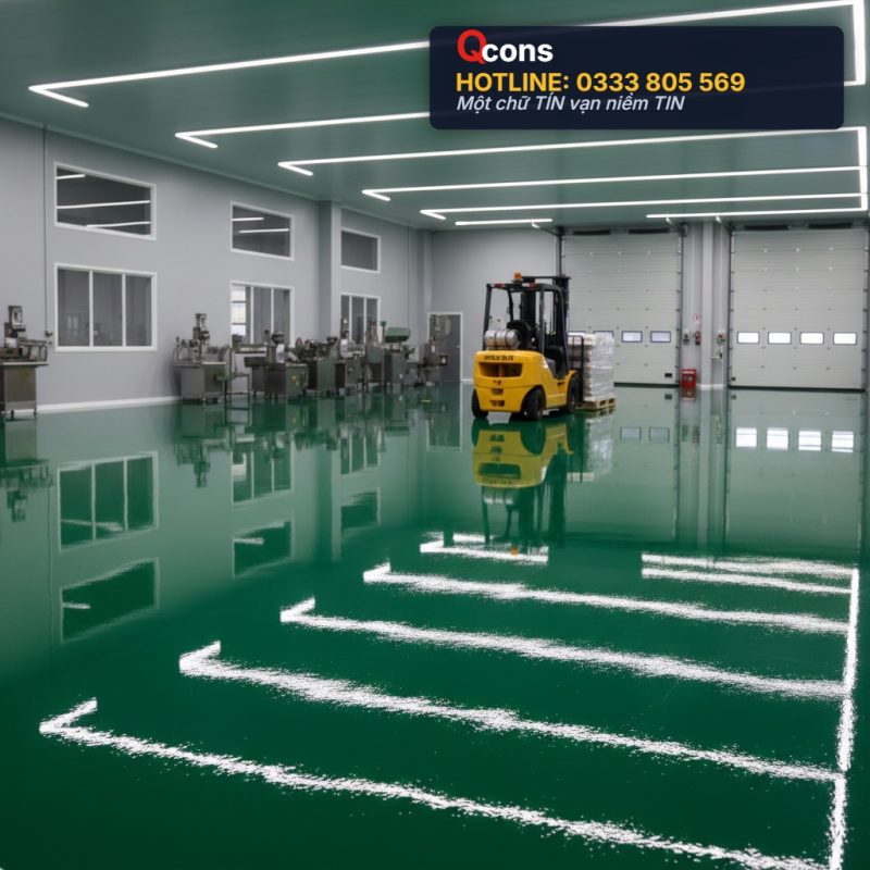 Sơn epoxy nền nhà kho