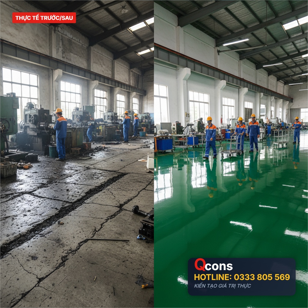 Sửa chữa nền nhà xưởng Sửa chữa nền nhà xưởng