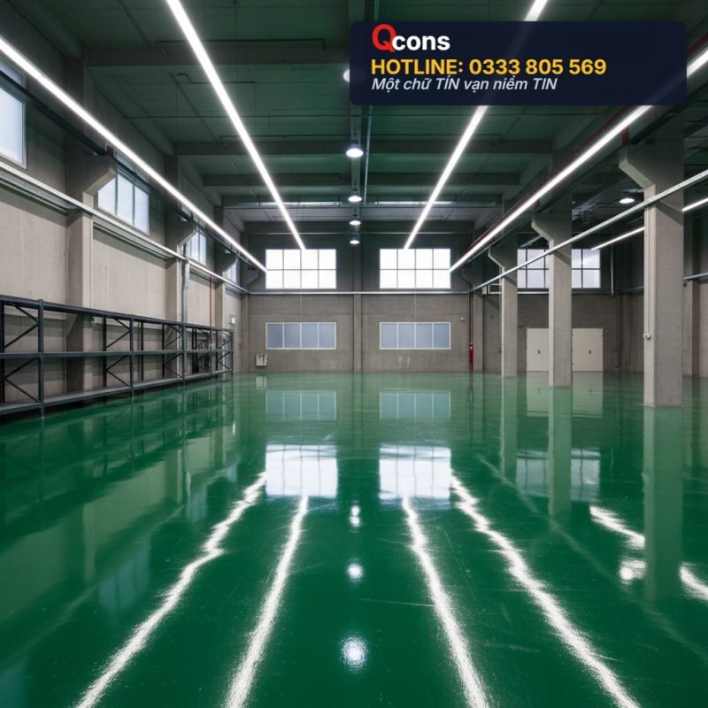 Sơn epoxy nền nhà kho
