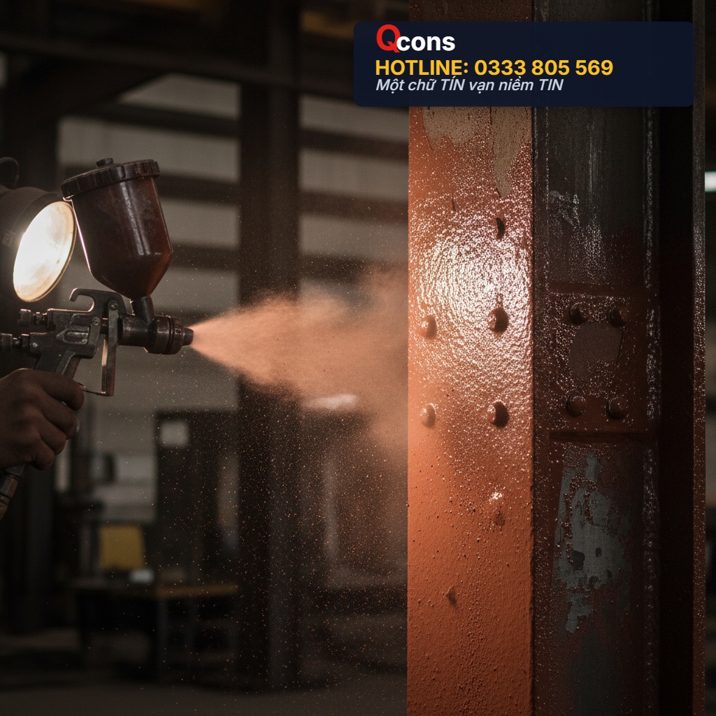 Sơn lại kết cấu thép