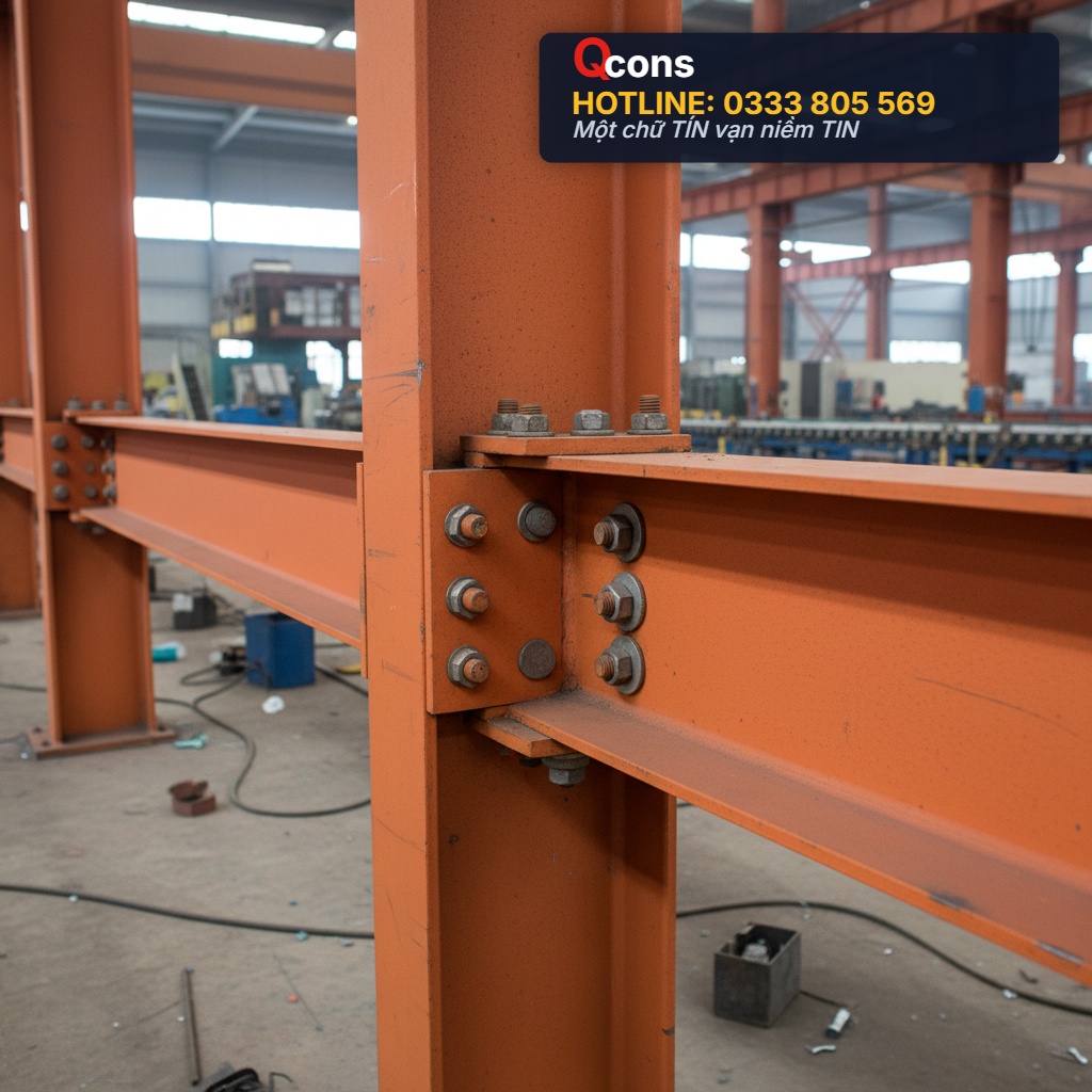 Sơn kèo kết cấu thép