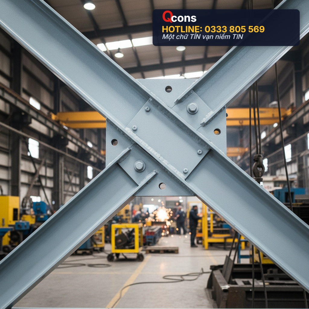 Sơn kết cấu thép nhà máy