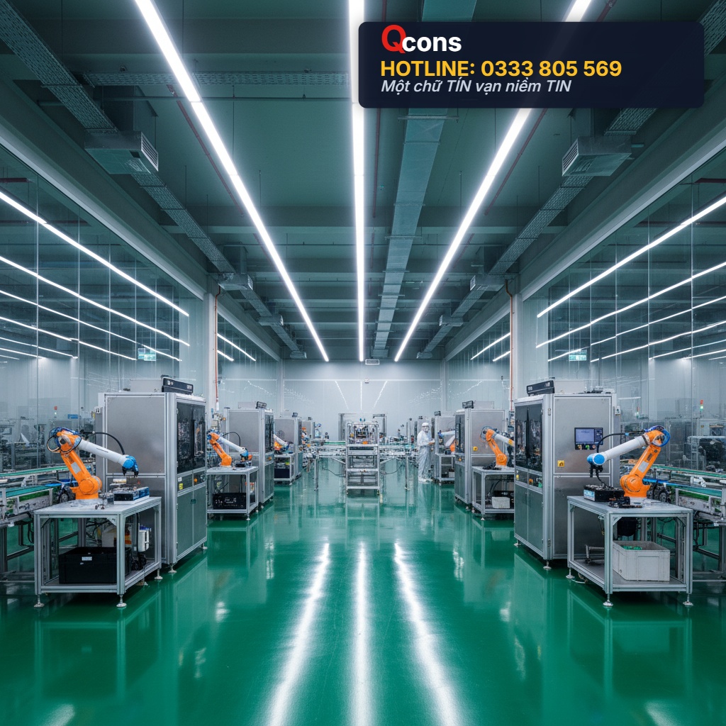 Sơn nền nhà xưởng