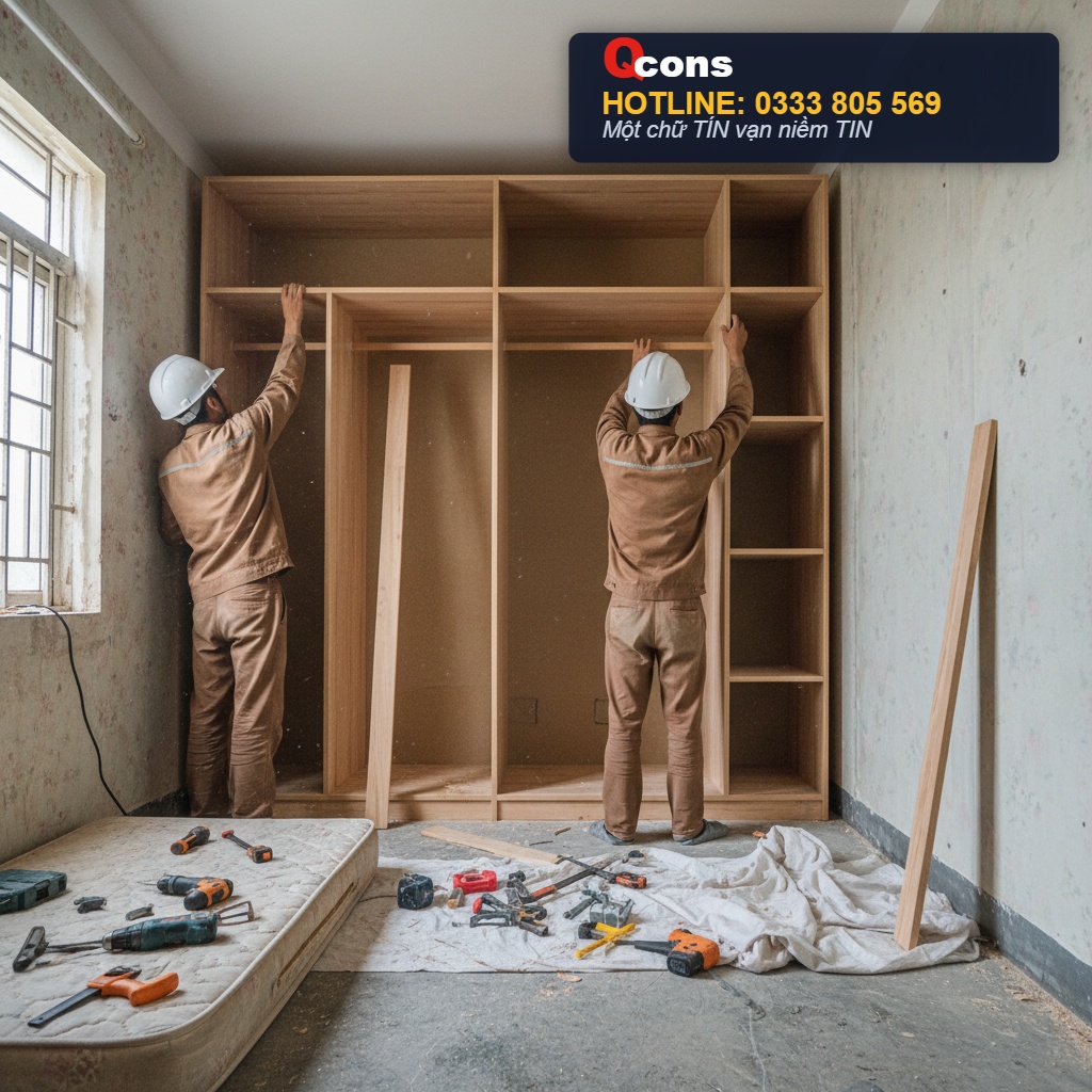 Lắp đặt nội thất