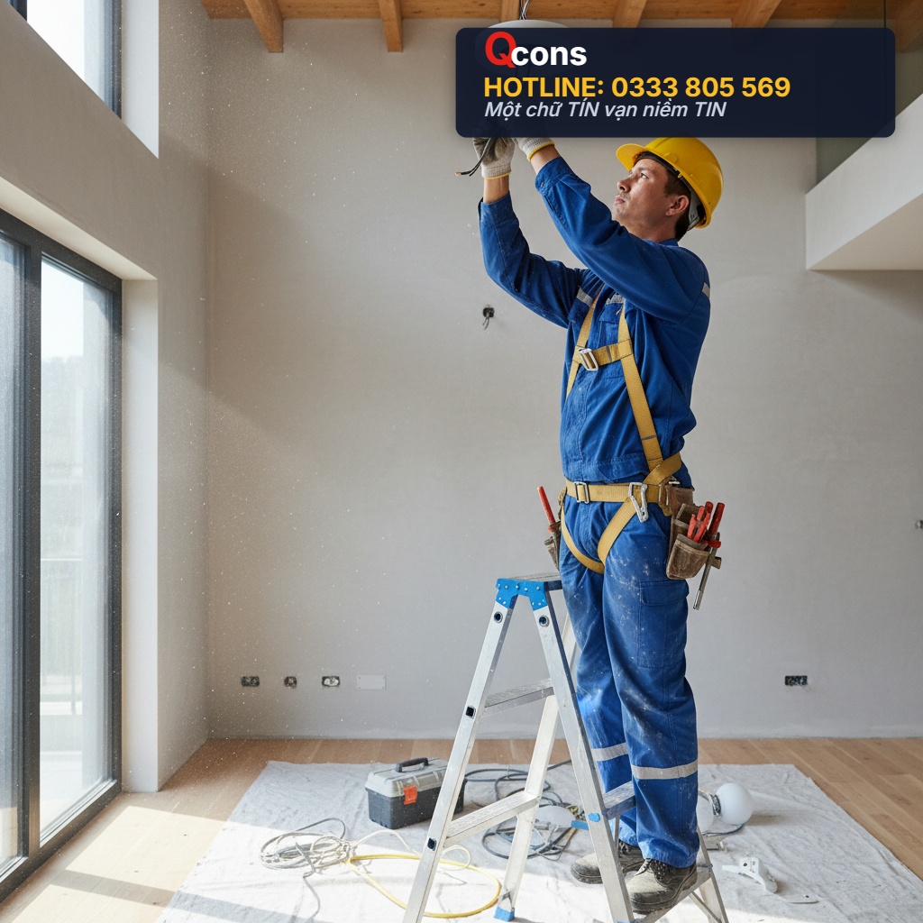 Công tác thi công sửa chữa nhà