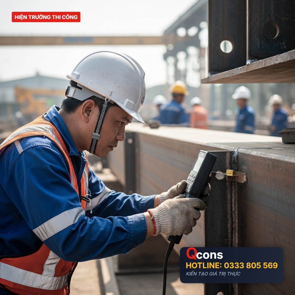 Sửa chữa kết cấu thép nhà xưởng