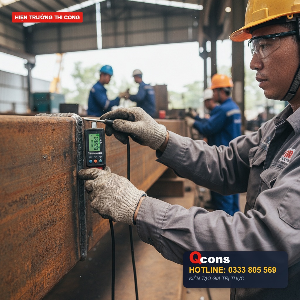 Sửa chữa kết cấu thép