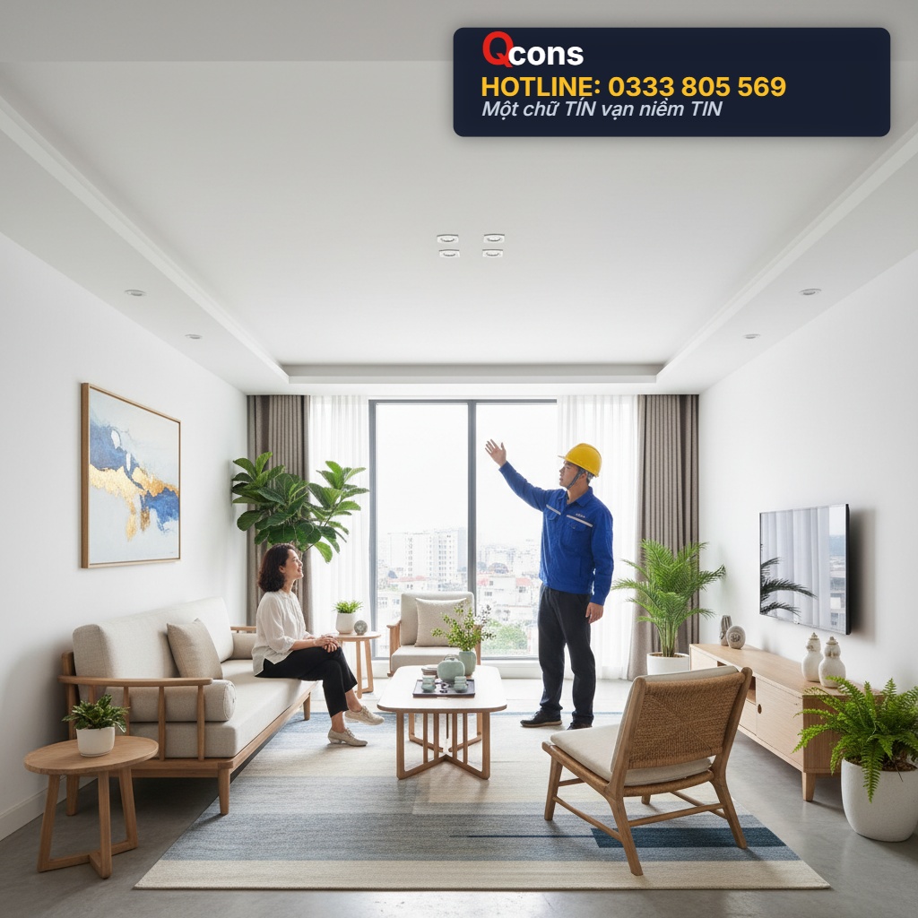 Công tác hoàn thiện và bàn giao nhà