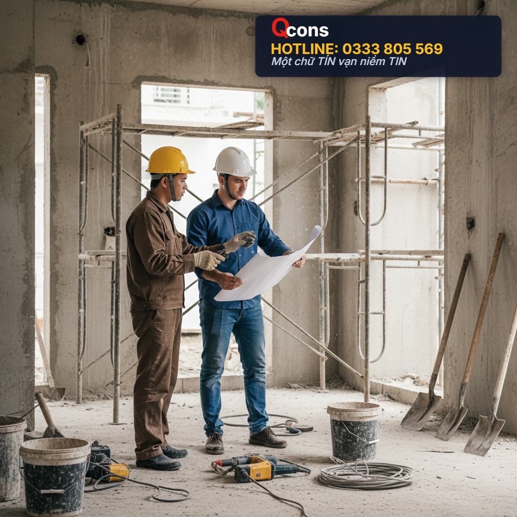 Triển khai bản vẽ thi công