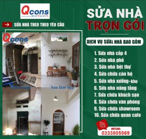 qcons – chuyên cải tạo sửa chữa nhà phố, nhà cấp 4, văn phòng, căn hộ, shop, cafe | xây dựng nhà xưởng | setup mặt bằng kinh doanh trọn gói tại tp.hcm – bình dương – đồng nai – long an