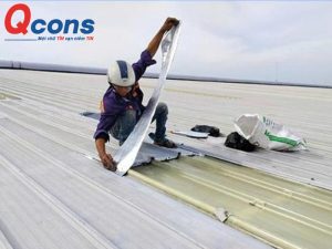 Xử lý dột tôn mái nhà xưởng