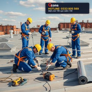 Chống thấm mái nhà xưởng