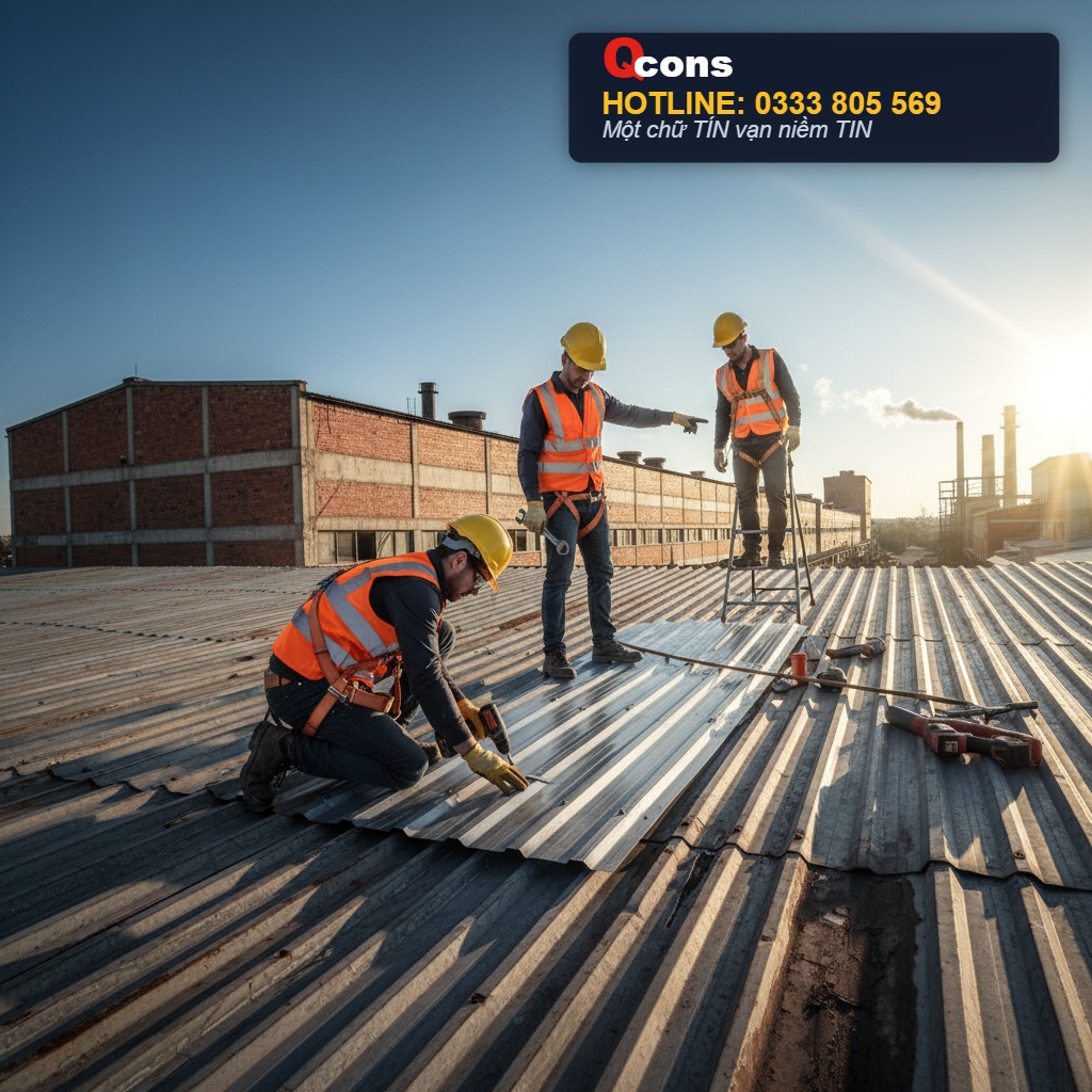 Dịch vụ sửa chữa bảo trì kho xưởng