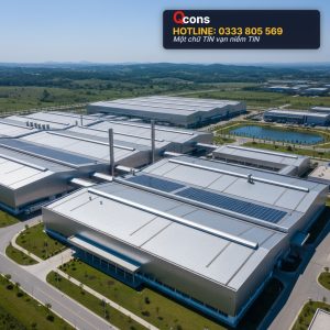 Cụm nhà xưởng sau khi sửa chữa