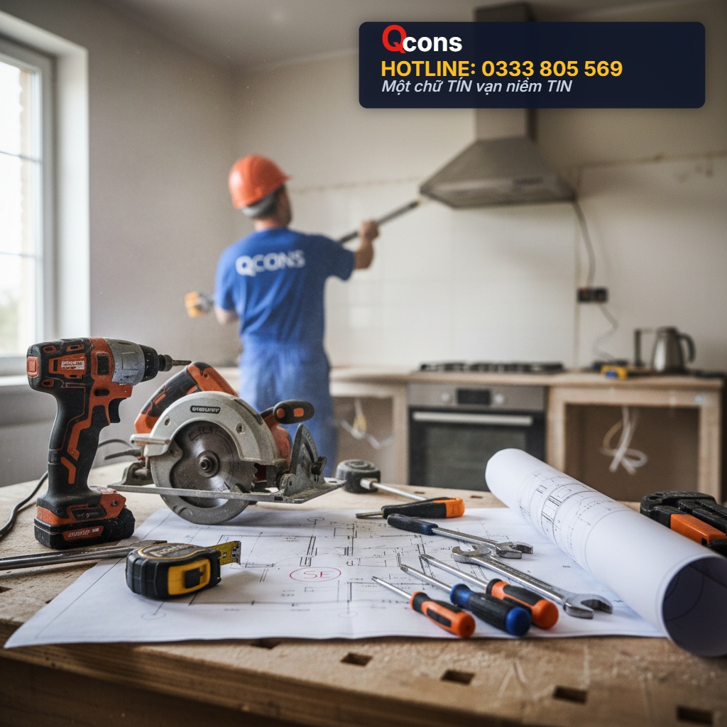 Sơn lại tường nhà