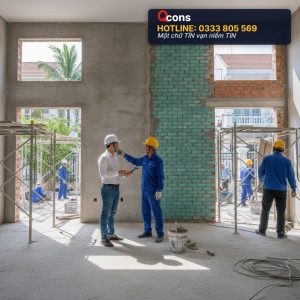 Thi công sửa chữa nhà