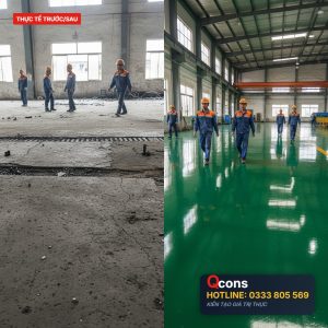 Sơn epoxy nền nhà kho