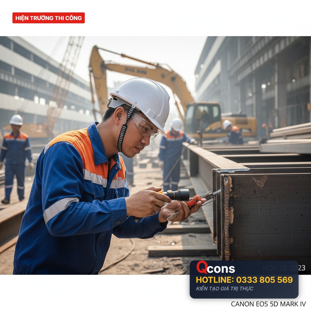 Sửa chữa kết cấu thép nhà xưởng