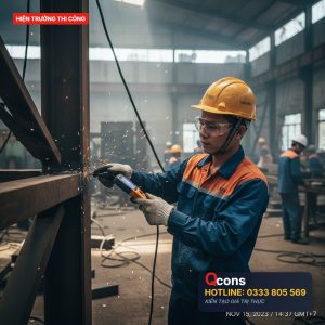 Sửa chữa kết cấu thép nhà xưởng