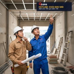 Thi công sửa chữa nhà phố