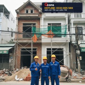 Thi công cải tạo nhà phố liền kề